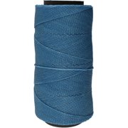 The Beadsmith Knot It Waxed Polyester Cord   Sky Blue Color   0.7mm Diameter   Light Wax, 144 Meters 472 Feet Per Spool   Make Jewelry, Macrame, Friendship Bracelets and DIY Crafts