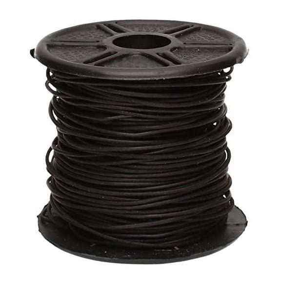 The Beadsmith Leather Cord Red Brown .5mm Spool 25 Yards/22.86 Meters Indian Leather Thong Ideal for Braiding, Beading, Necklaces, Fine Lacing, Hair Accessories & DIY Jewelry Making