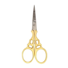 The Beadsmith Mini Scissors 3.5 Inches Long Compact Size Precision Tips for Tight Spaces Use for Threads, Textiles, Yarn, Cards, Art, Crafting, Needlework, Embroidery & Sewing