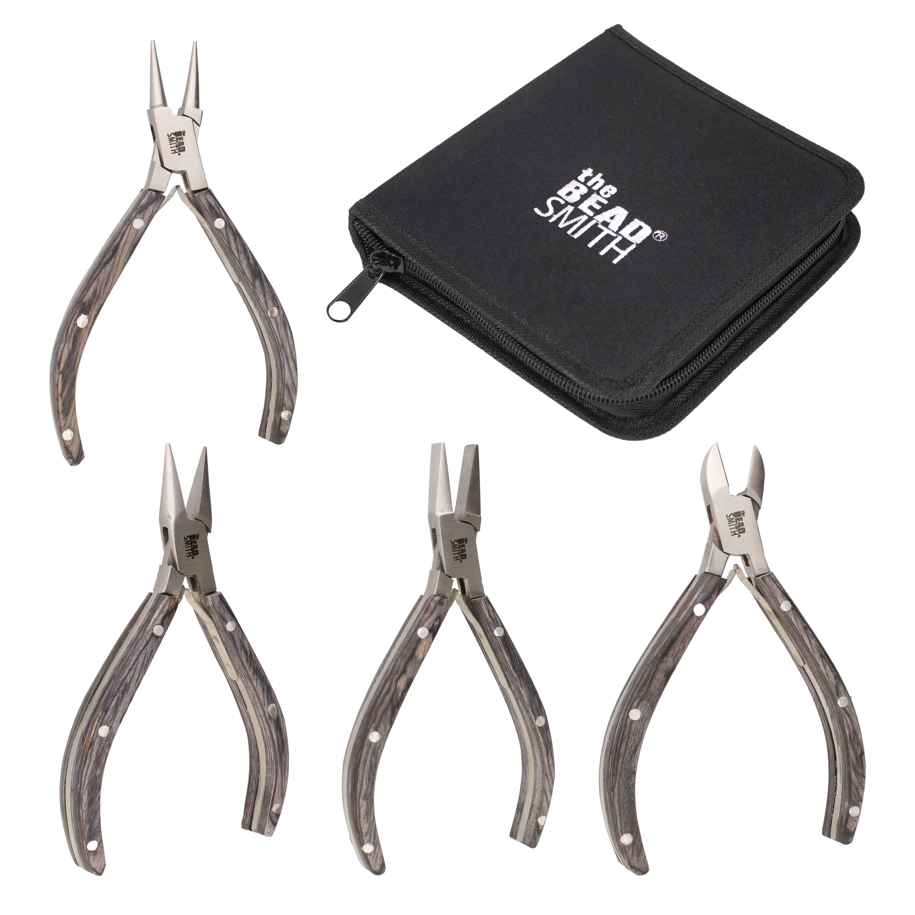 The Beadsmith Natural Elements Pliers Set 4-Piece Kit: Chain