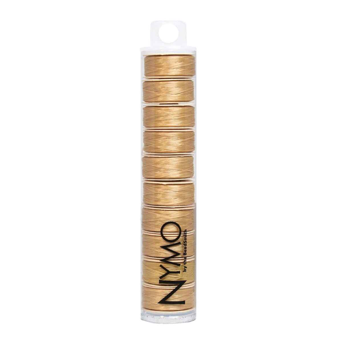 The Beadsmith Nymo Thread – 10-Pack Champagne Color – Size B, .20mm ...