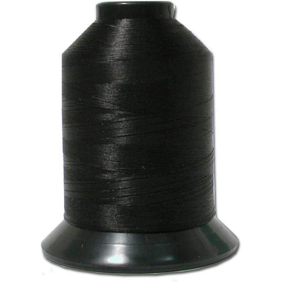 The Beadsmith Nymo Thread – Black Color – Size B, .20mm Diameter, 3oz Cone, 2505 Yards/2291 Meters – Made of Nylon – Bead Embroidery & Weaving, Off Loom & Loom Work and DIY Craft Projects
