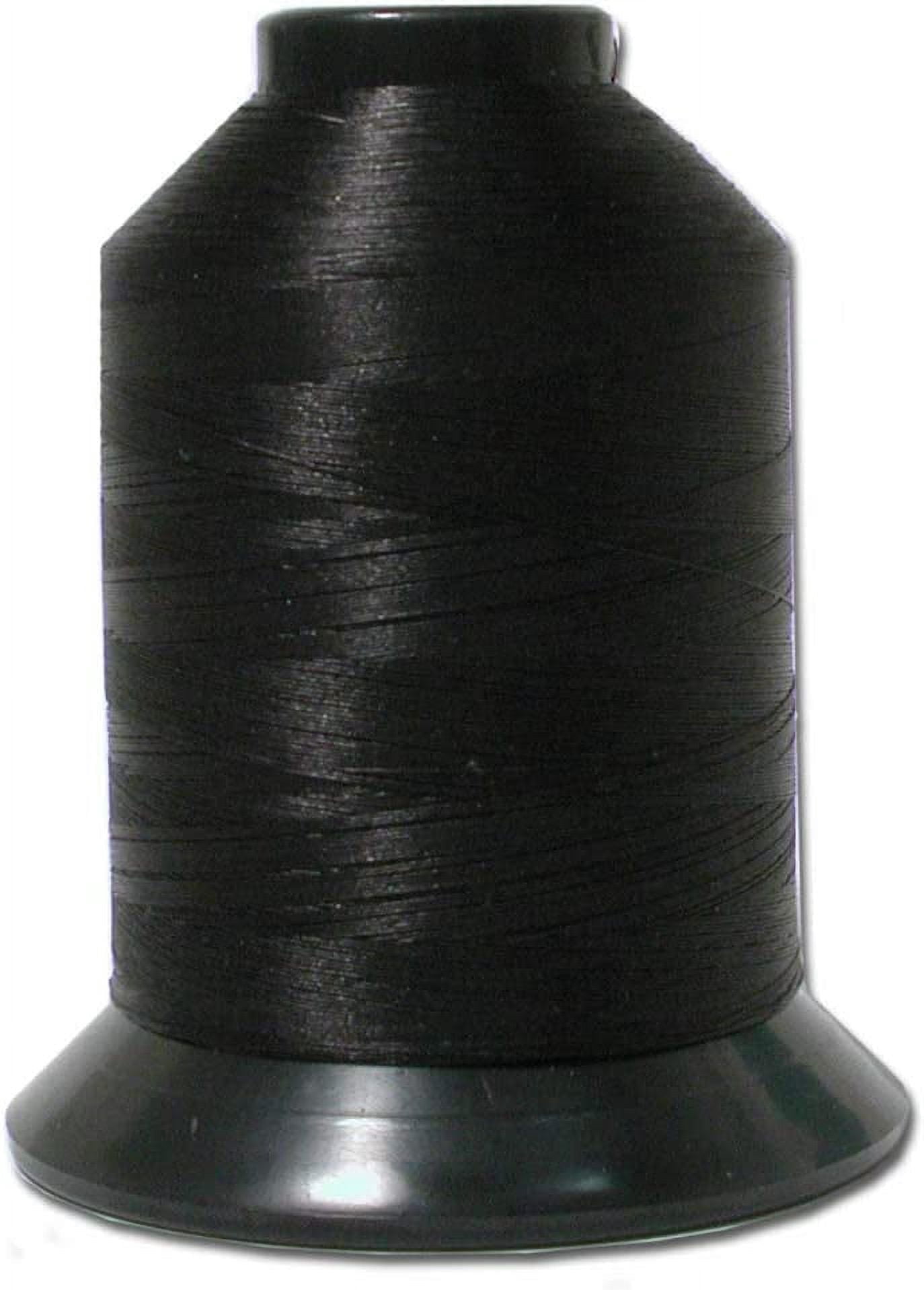 The Beadsmith Nymo Thread – Black Color, Size D, 3oz. Cone, 1584 Yards, Pre-Waxed, 100% Nylon – Tangle Resistant Knotting Cord – Use for Seed Bead Projects, Loom Work and Bead Weaving