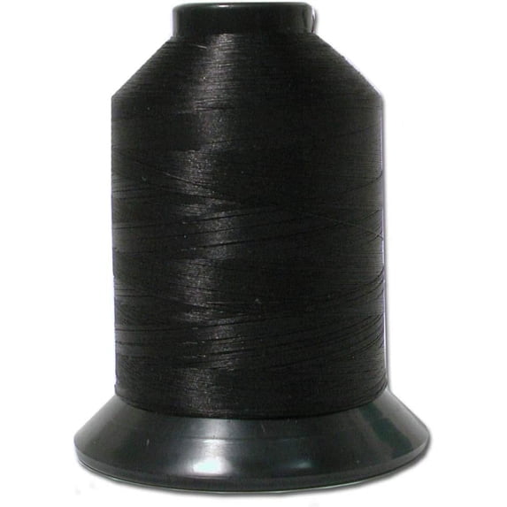 The Beadsmith Nymo Thread – Black Color, Size D, 3oz. Cone, 1584 Yards, Pre-Waxed, 100% Nylon – Tangle Resistant Knotting Cord – Use for Seed Bead Projects, Loom Work and Bead Weaving