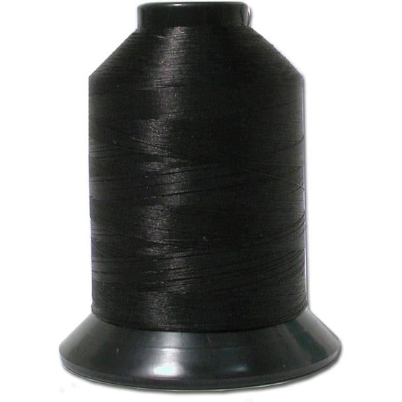 The Beadsmith Nymo Thread – Black Color, Size D, 3oz. Cone, 1584 Yards, Pre-Waxed, 100% Nylon – Tangle Resistant Knotting Cord – Use for Seed Bead Projects, Loom Work and Bead Weaving