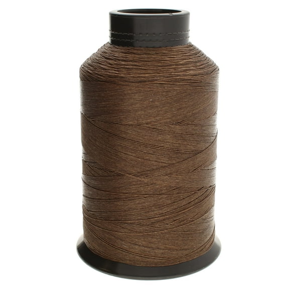 The Beadsmith Nymo Thread – Brown Color – Size B, .20mm Diameter, 3oz Cone, 2505 Yards/2291 Meters – Made of Nylon – Bead Embroidery & Weaving, Off Loom & Loom Work and DIY Craft Projects