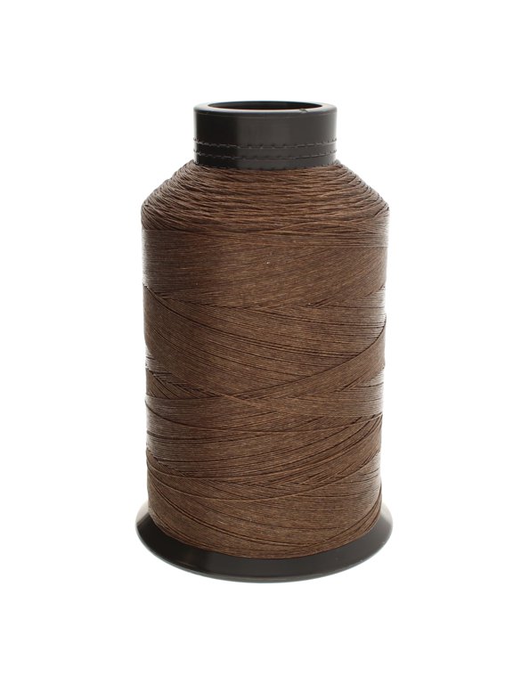 Nymo Thread – Brown Color – Size B, .20mm Diameter, 3oz Cone, 2505 Yards/2291 Meters – Made of Nylon – Bead Embroidery & Weaving, Off Loom & Loom Work and DIY Craft Projects