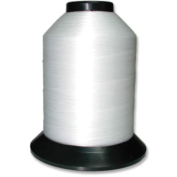 The Beadsmith Nymo Thread – White Color – Size B, .20mm Diameter, 3oz Cone, 2505 Yards/2291 Meters – Made of Nylon – Bead Embroidery & Weaving, Off Loom & Loom Work and DIY Craft Projects
