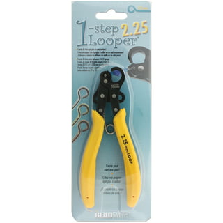 The Beadsmith 1-Step Combo Pack - 1.5mm, 2.25mm & 3mm Looper Pliers -  24-18g Craft Wire - Instantly Create Consistent Loops for Rosaries,  Earrings