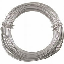 Beadsmith PDW18-SI Petite Aluminum Wire 18 Gauge 39 Coil&#44; Silver