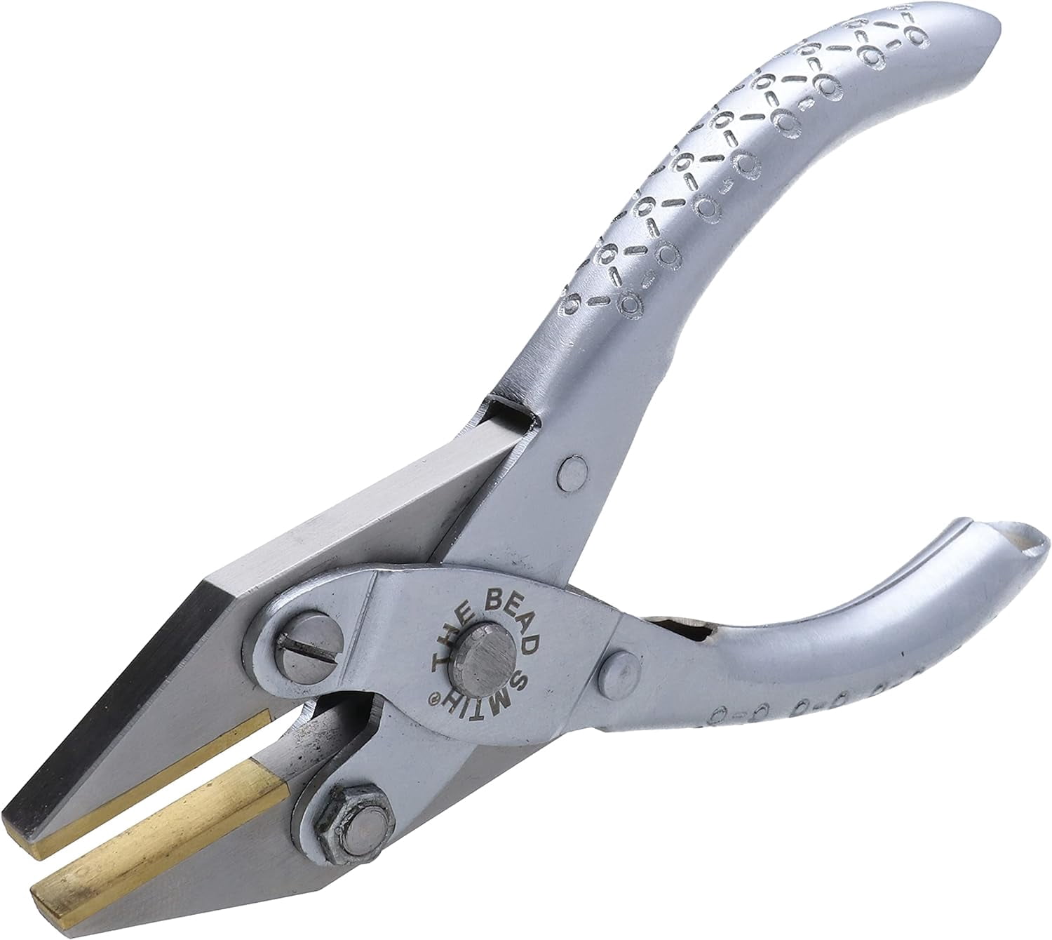 The Beadsmith Flat Nose Parallel Pliers - 4.92 inches (125mm), Steel Tool for Jewelry Making, No Spring