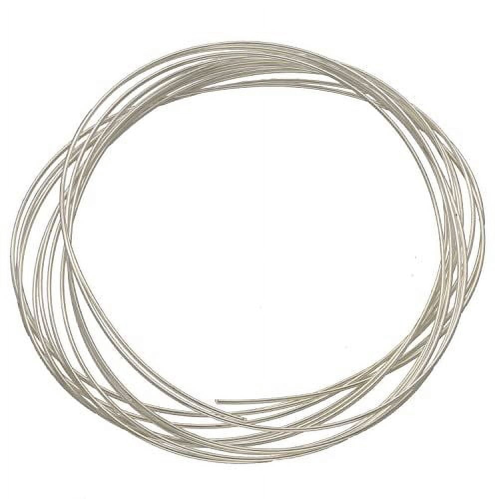 The Beadsmith Plated Memory Wire - Oval Shaped, 2.2 x 2.7 inches - 12 ...