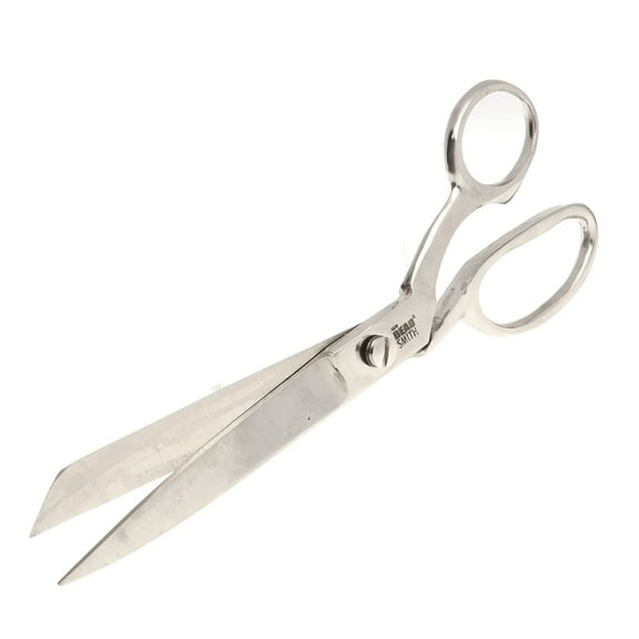 The Beadsmith Premium Tailor Scissors – 8 Inches, Heavy Duty, Bent Handle – Professional Utility Shears for Sewing, Dressmakers and Crafting – Use on Paper, Thread, Fabric, Leather & Household Tasks