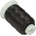 thumbnail image 1 of The Beadsmith Pure Silk Cord – Black, Size 00 (0.127 mm), 695 Yards (2085 ft), 1/2 oz Spool, 1 of 8