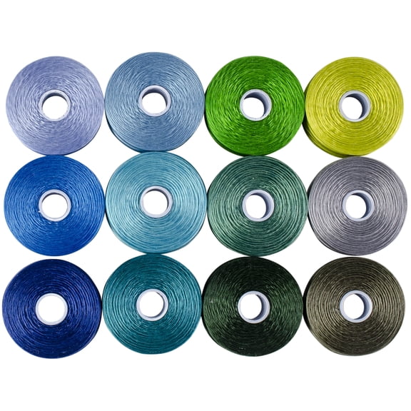 Beadsmith S-Lon Beadworking Thread Size D 12/Pkg-Mix 2
