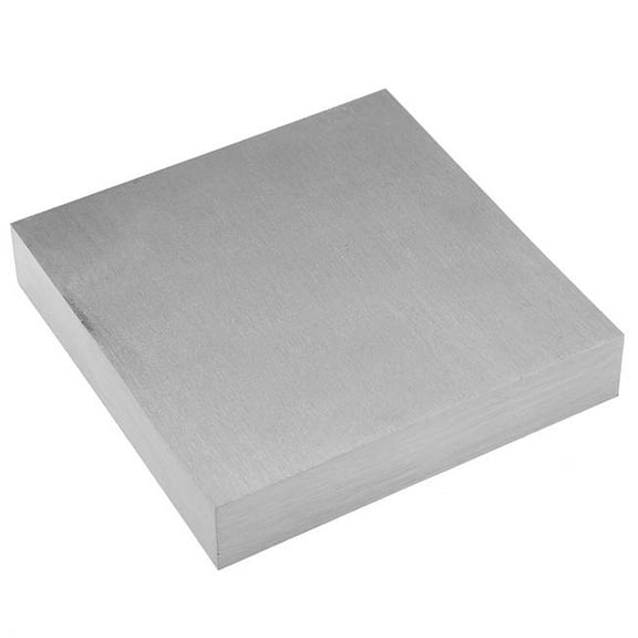 The Beadsmith Steel Bench Block - Flat Anvil Jewelers Tool - Solid Metal Bench Block for Jewelry and Stamping - Protect Your Work Surface - 4 x 4 x 0.5 inches
