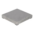 thumbnail image 1 of The Beadsmith Steel Bench Block – 4" x 4" x 0.67" Metal Block for Jewelry Making w/ Rubber Feet, 1 of 7