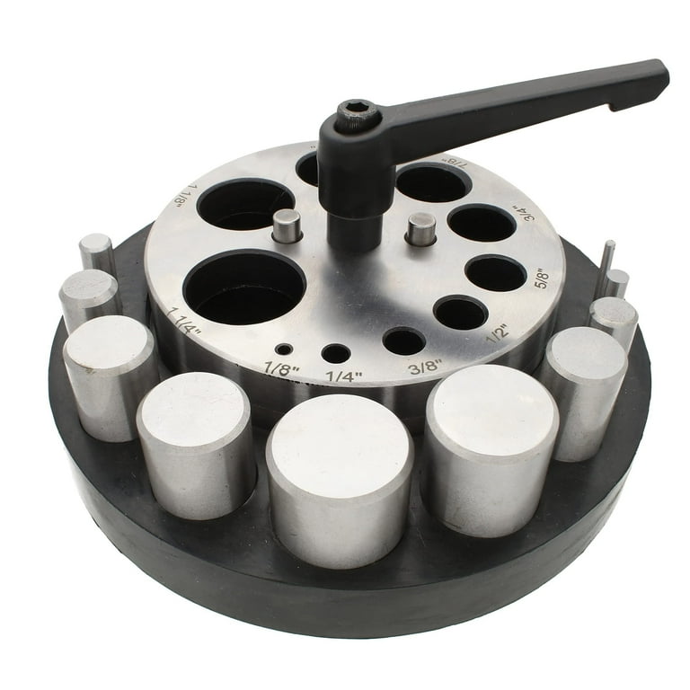 The Beadsmith Steel Circle Disc Cutter Set – 10 Punches and