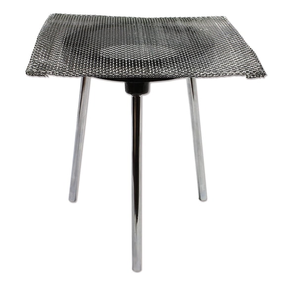 The Beadsmith Tripod with Mesh Screen  6 Inches Tall  6 Inch Mesh Screen  Tool for Soldering, Sweating and Heating Items 