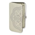 thumbnail image 1 of The Beadsmith Two Sided Magnetic Needle Case – Basic Elements – 6.25” x 3.25” x .75”, Snap Closure, One Side Printed with Needle Sizes – Keep Your Needles Organized and in One Place, 1 of 7