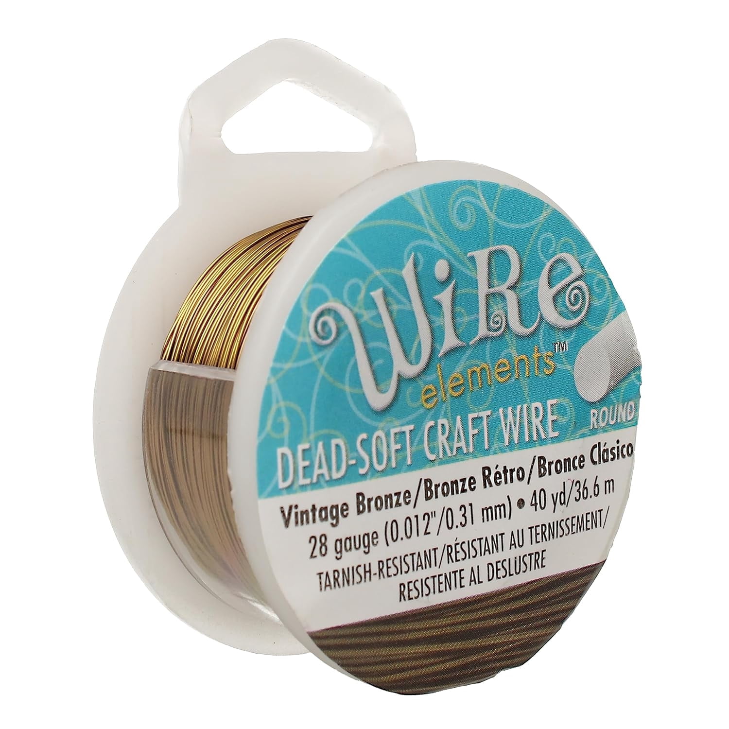 The Beadsmith Wire Elements Craft Wire - Tarnish Resistant, Soft Temper ...