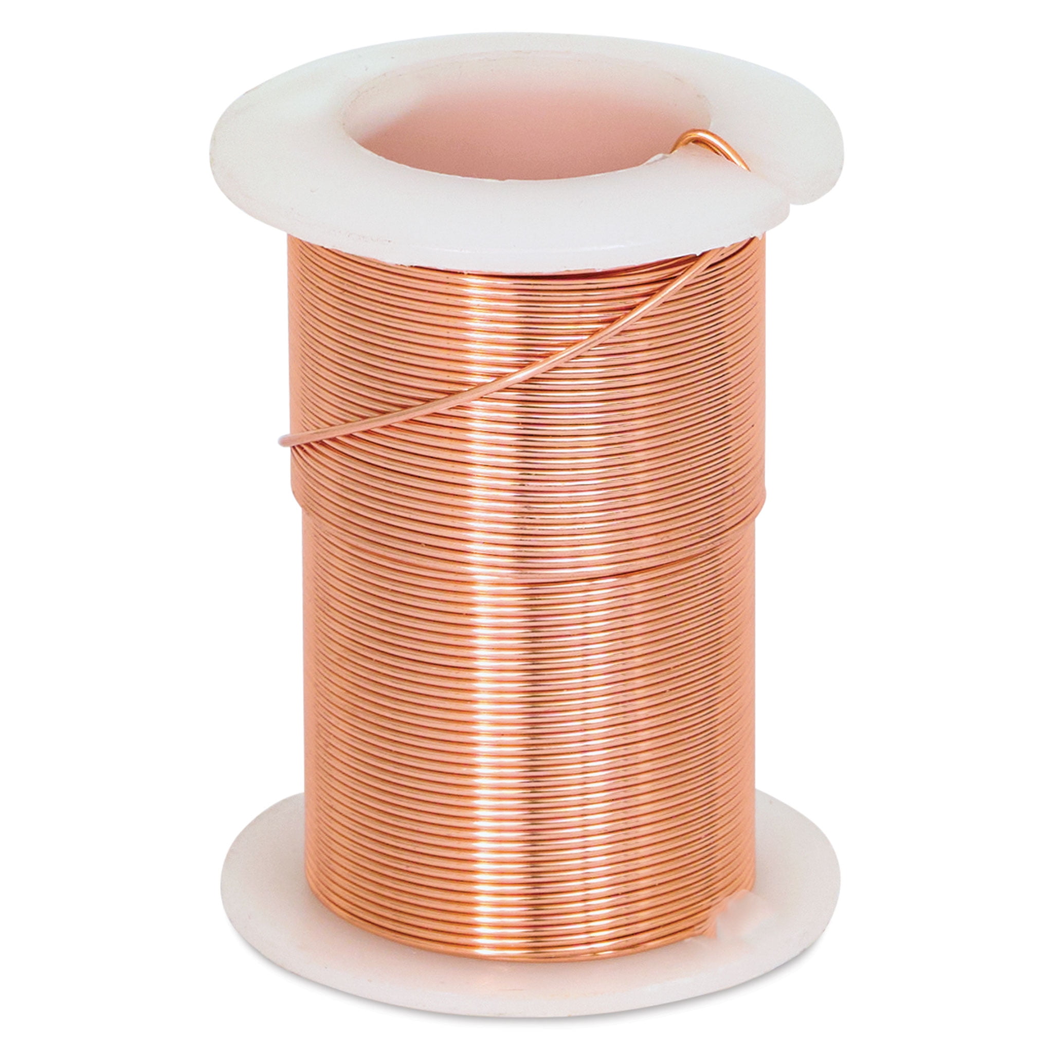 Wire Elements, Tarnish Resistant Rose Gold Wire, 28 Gauge 40 Yards