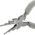 thumbnail image 1 of The Beadsmith Wire Looping Pliers – Create 6 Sizes (Ranging 2-9mm) of Loops & Jump Rings, 6" long (150mm), Polished Steel Head & Cushioned Comfort Handle, 1 of 8