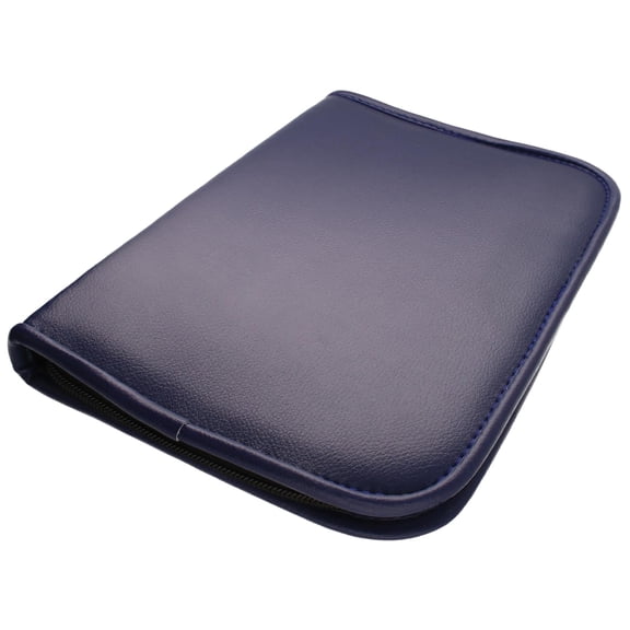 The Beadsmith Zippered Tool Pouch  9 x 6.5 x 1.25  9 Bands  Made of Purple Leatherette Material  Use to Store and Transport Craft Pliers and Tools