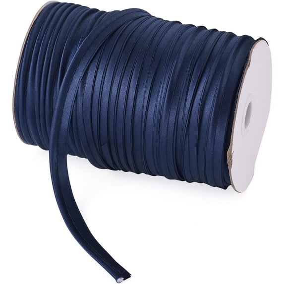 Beadthoven 109Yards/Roll Maxi Piping Trim 3/8” Satin Luster Polyester ...