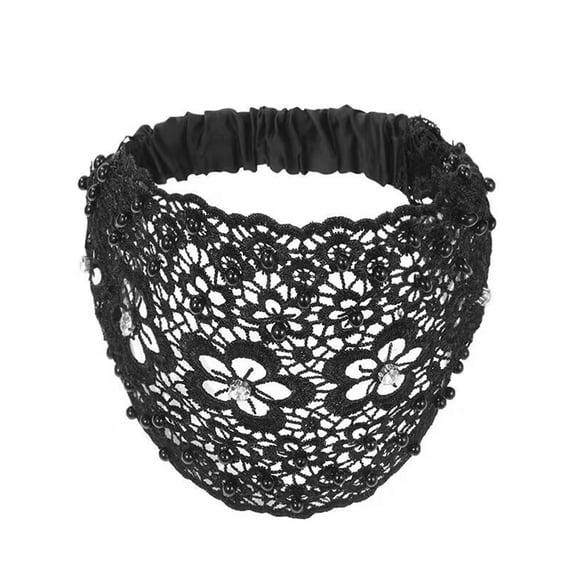 Beadwork Flower Fascinator Headband 1920S Costume Hairband for Party Celebration