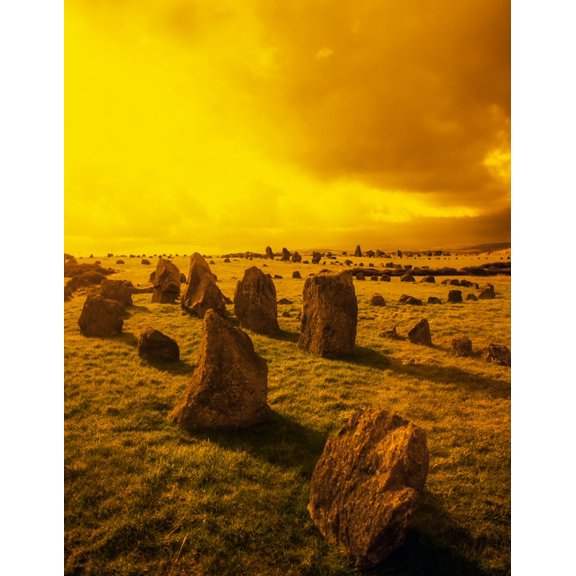 Beaghmore Stone Circles County Tyrone Ireland by The Irish Image Collection / Design Pics