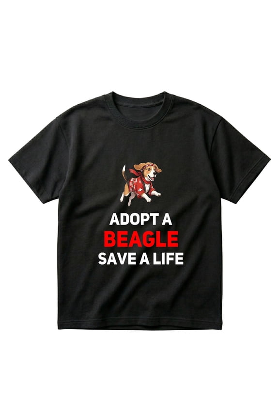 Beagle Adoption Beagles Rescue Outfit Lover Gift T-Shirts