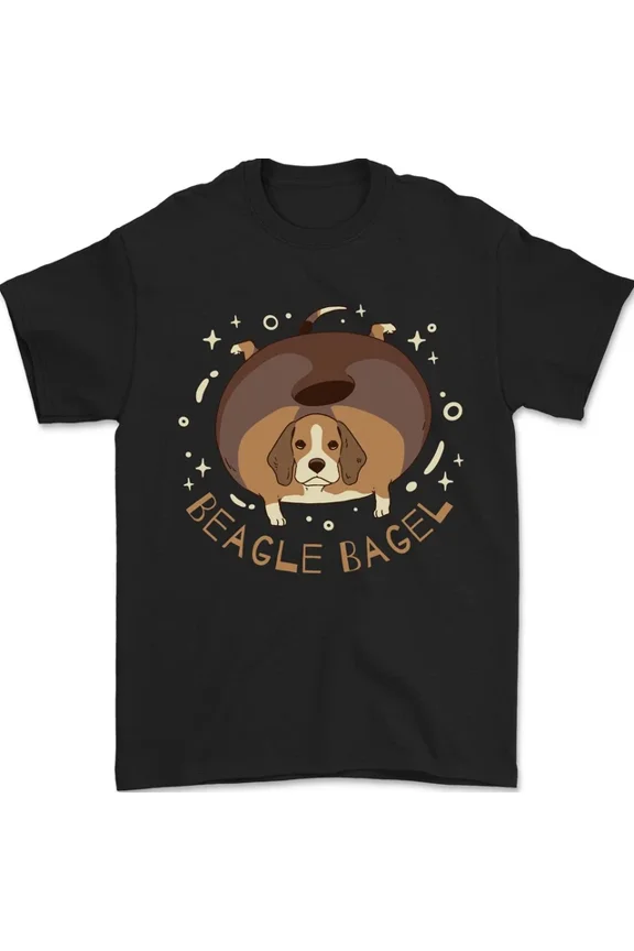 Beagle Bagel Dog Mens Womens S-5XL T-Shirt