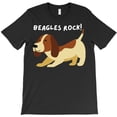 thumbnail image 1 of Beagle Beagles Rock, Animal Lover's Graphic Design - Breathable Material G13851 Unisex T-Shirt, Up to Size 5XL, 1 of 2