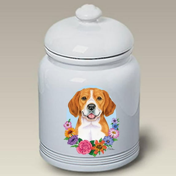 Beagle - Best of Breed Ceramic Doggie Treat Jar