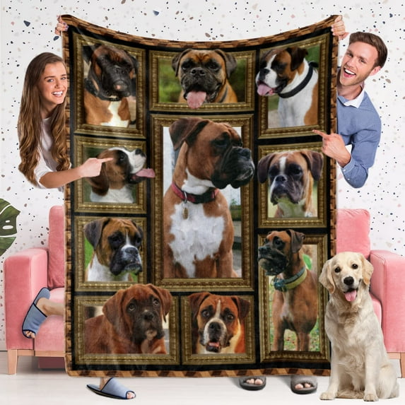 Beagle Blanket for Women Men Kids, Beagle Gifts for Beagle Dog Lover, Soft Cozy Bed Blanket Lightweight Blankets and Throws for Sofa