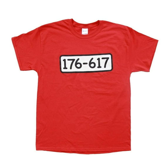 Beagle Boys 176-617 Adult Red T-Shirt