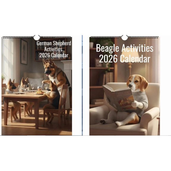 Beagle Calendars for Planning and Fun
