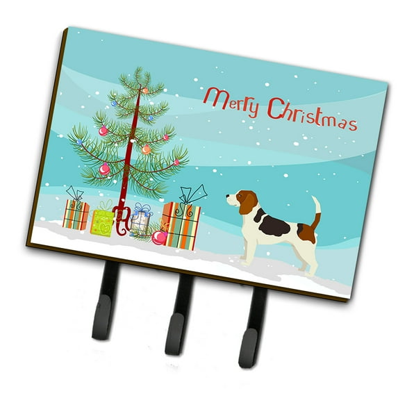 Beagle Christmas Tree Leash or Key Holder