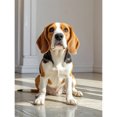 thumbnail image 1 of Beagle Diamond Dots DIY Kits 5D Diamond Art Painting Full Round Drill Rhinestones by Number Embroidery Arts and Crafts for Living Room Bedroom Home Wall Decor 12x16 inch, 1 of 4