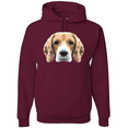 thumbnail image 1 of Beagle Dog Animal Lover Graphic Hoodie Sweatshirt, 1 of 1