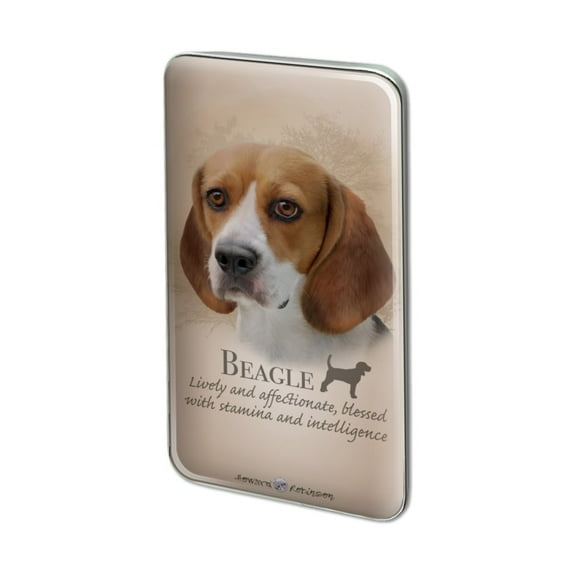 Beagle Dog Breed Metal Rectangle Lapel Hat Pin Tie Tack Pinback