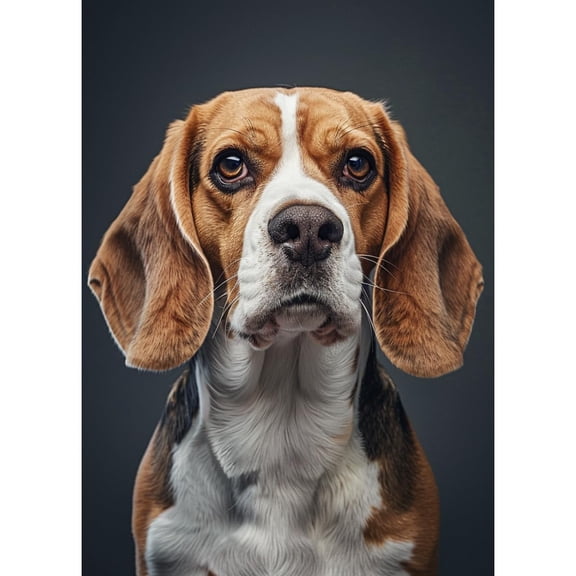 Beagle Dog DIY 5D Diamond Art Paint with Full Drill Round Diamond Gems Painting by Number Kits for Adults Art Craft Home Wall Decoration 11.8x15.8in(2)