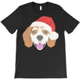 thumbnail image 1 of Beagle Dog Funny Christmas Pet Xmas Holiday Graphic - Last-Minute Gift, H1977 Unisex T-Shirt, Up to 5XL Available, 1 of 2
