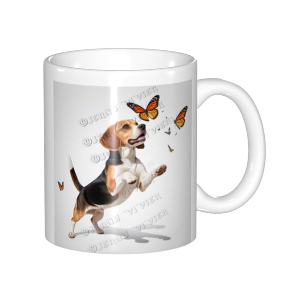 Beagle Dog Gifts For Women Dog Mom Gifts For Dog Owner Who Loves Beagle Coffee Mugs For Dog Lovers Fun Funny Mother's Day Christmas Fun Mug 11oz