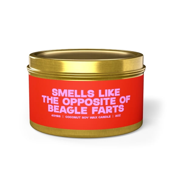 Beagle Dog Mom Lover Owner Mother's Day Tin Candle Gifts Funny Home Decor