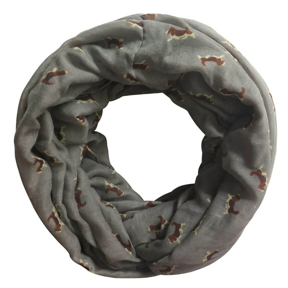 Beagle Dog Print Infinity Scarf