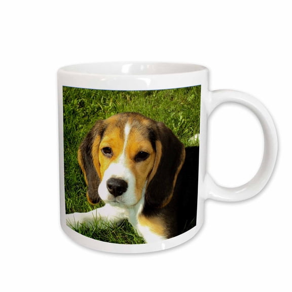 3drose, Beagle, Dog, Puppy, Animal, Pet, 11oz Mug