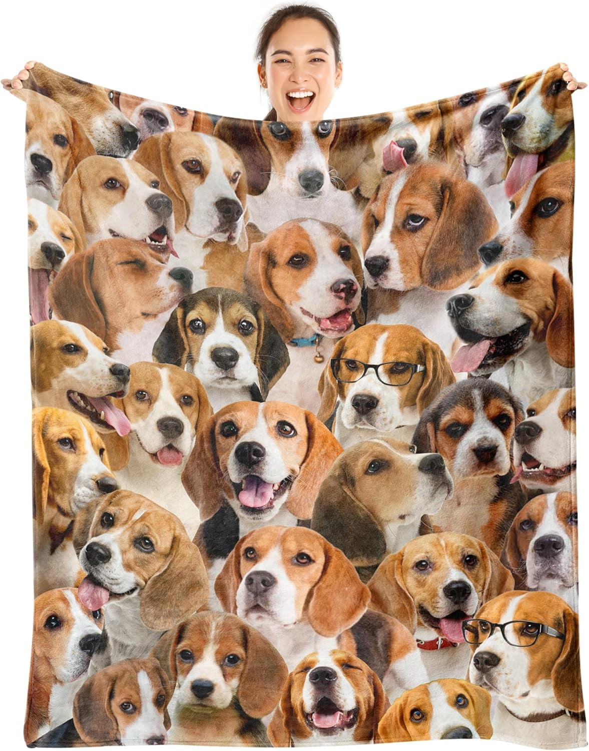 Adorable Beagle Quilted Blanket NCU0VL433