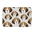 Beagle Dog cartoon Bath Mat Rug, 24''x16'' Bathroom Bath Rugs Non Slip